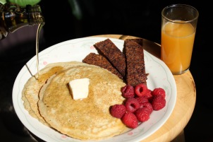 GF Sorghum Pancake breakfast